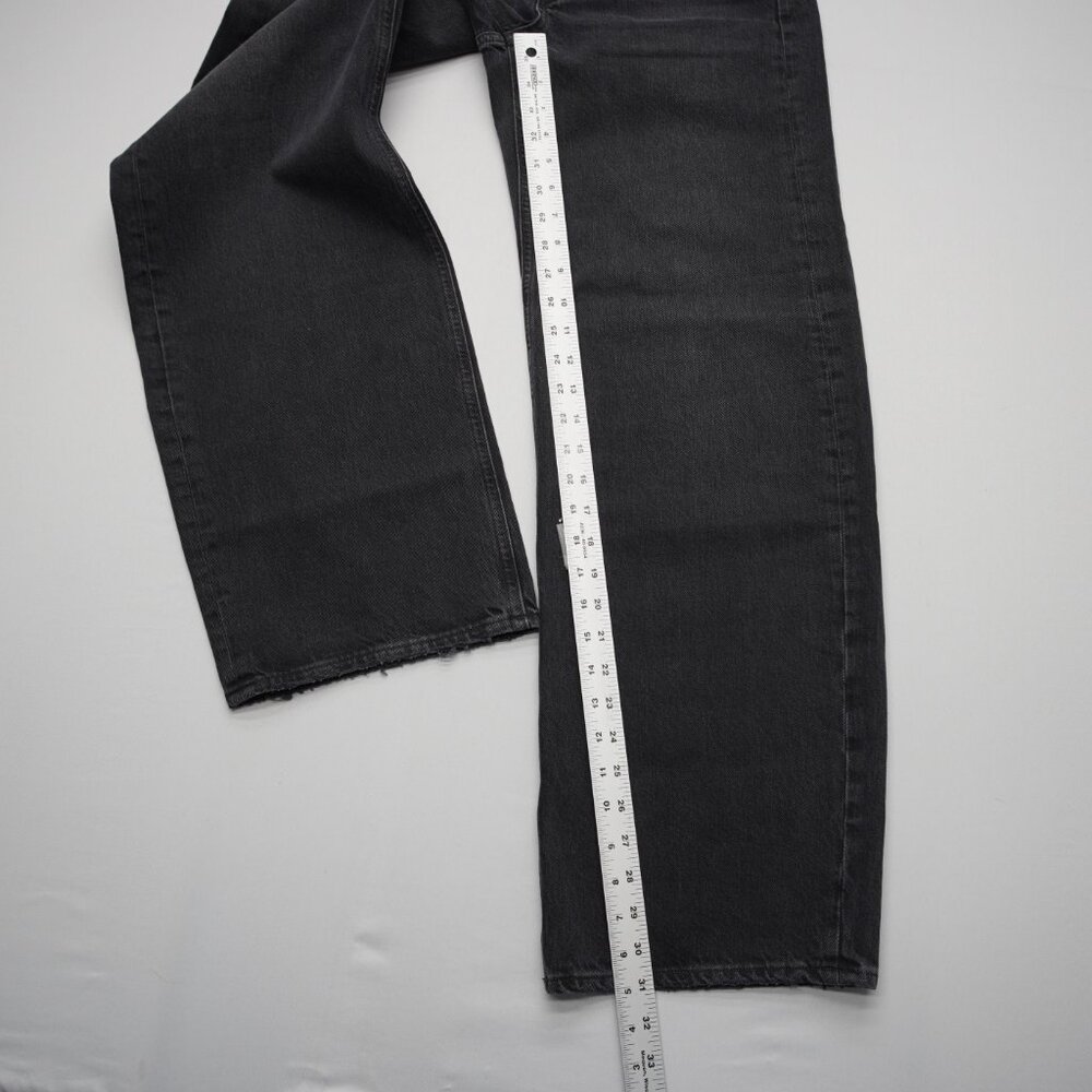 AGOLDE Low Curve Jeans in Black Tar Size 25 - Picture 9 of 12